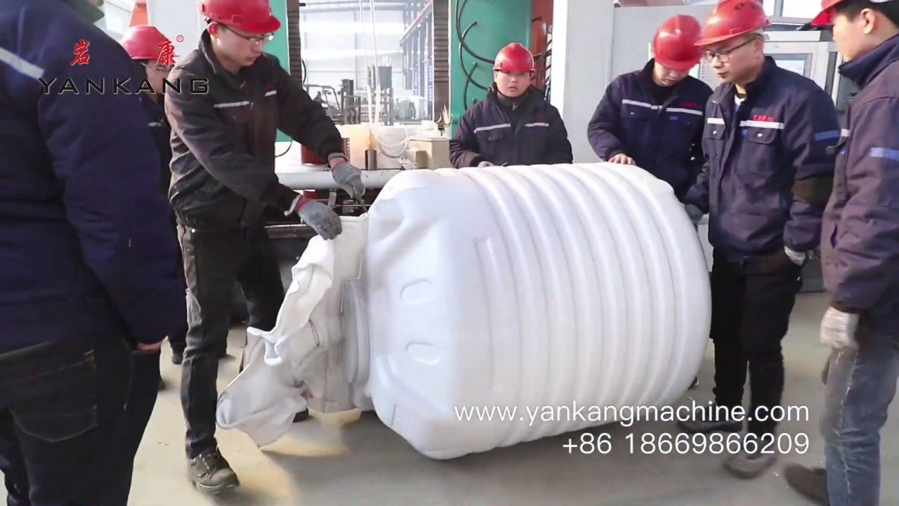 1000L 5 Layers Water Storage Tank Blow Moulding Machine Quality Testing