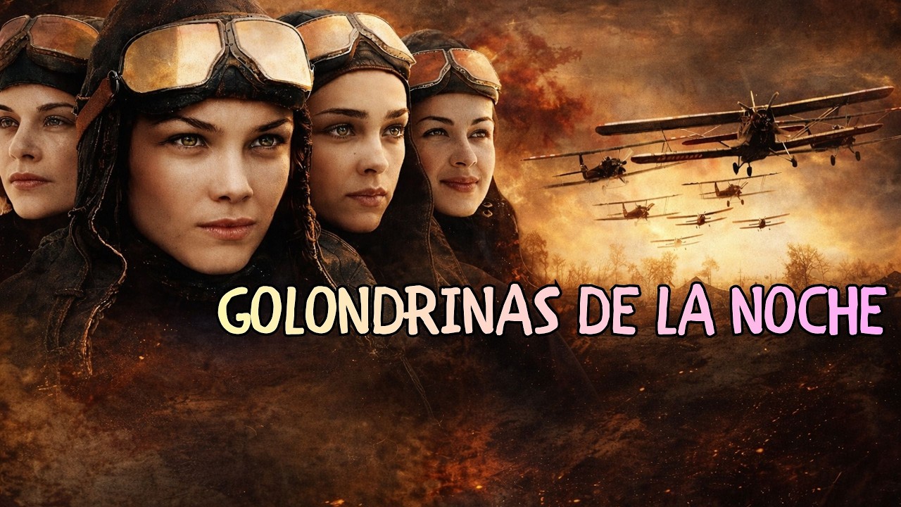 ⚡GOLONDRINAS DE LA NOCHE⚡Las aviadoras soviéticas apagaban los motores para matar al enemigo