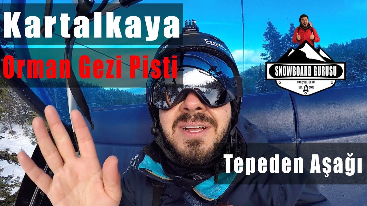 Kartalkaya (Dorukkaya) -  Orman Gezi Pisti (Tepeden Aşağı) - 21 Aralık 2017