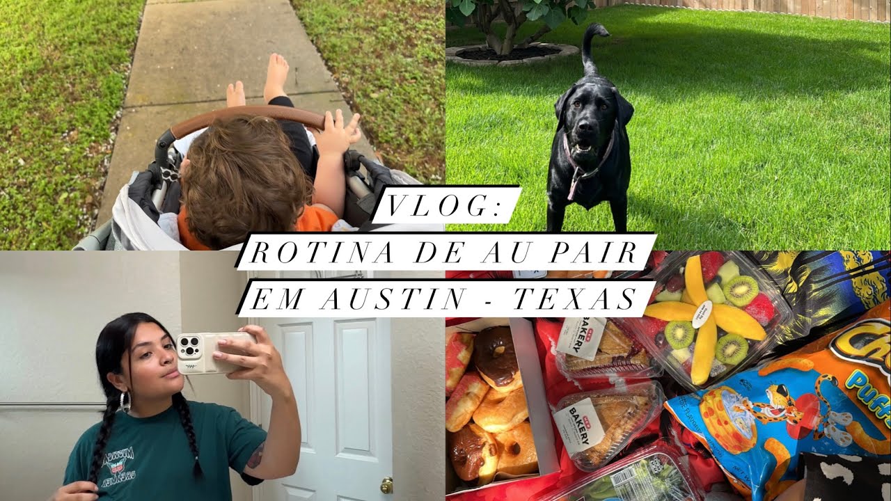 VLOG: Rotina de AU PAIR em AUSTIN + Feriado 🩷