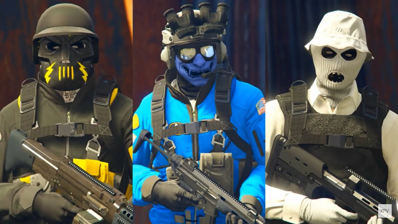 GTA V - 5 Easy Tryhard outfits tutorial #29 (No Mods 2021)