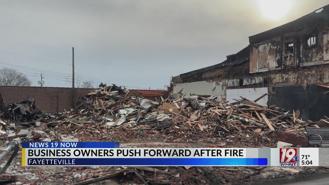 Business Owners Push Forward After Fire | Feb. 9, 2026 | News 19 at 5:00