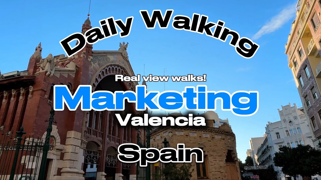 Daily #walking : Marketing #valencia 🐾 #citywalk #walkingtour #spain join a walk between the markets