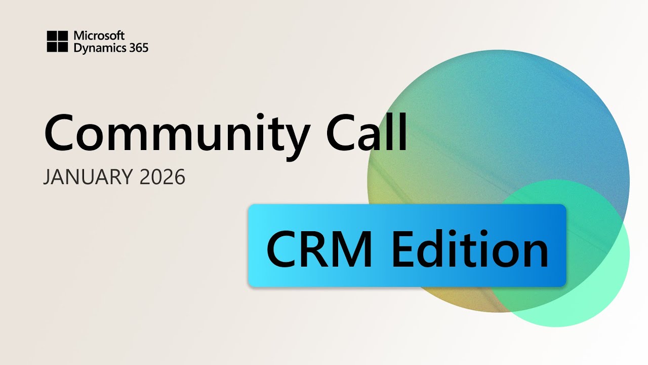 January 2026 CRM Community Call
