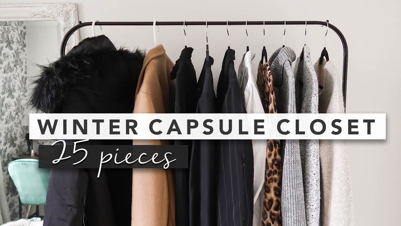 25 Piece Capsule Wardrobe for Winter With Tons of Outfit Ideas | by Erin Elizabeth
