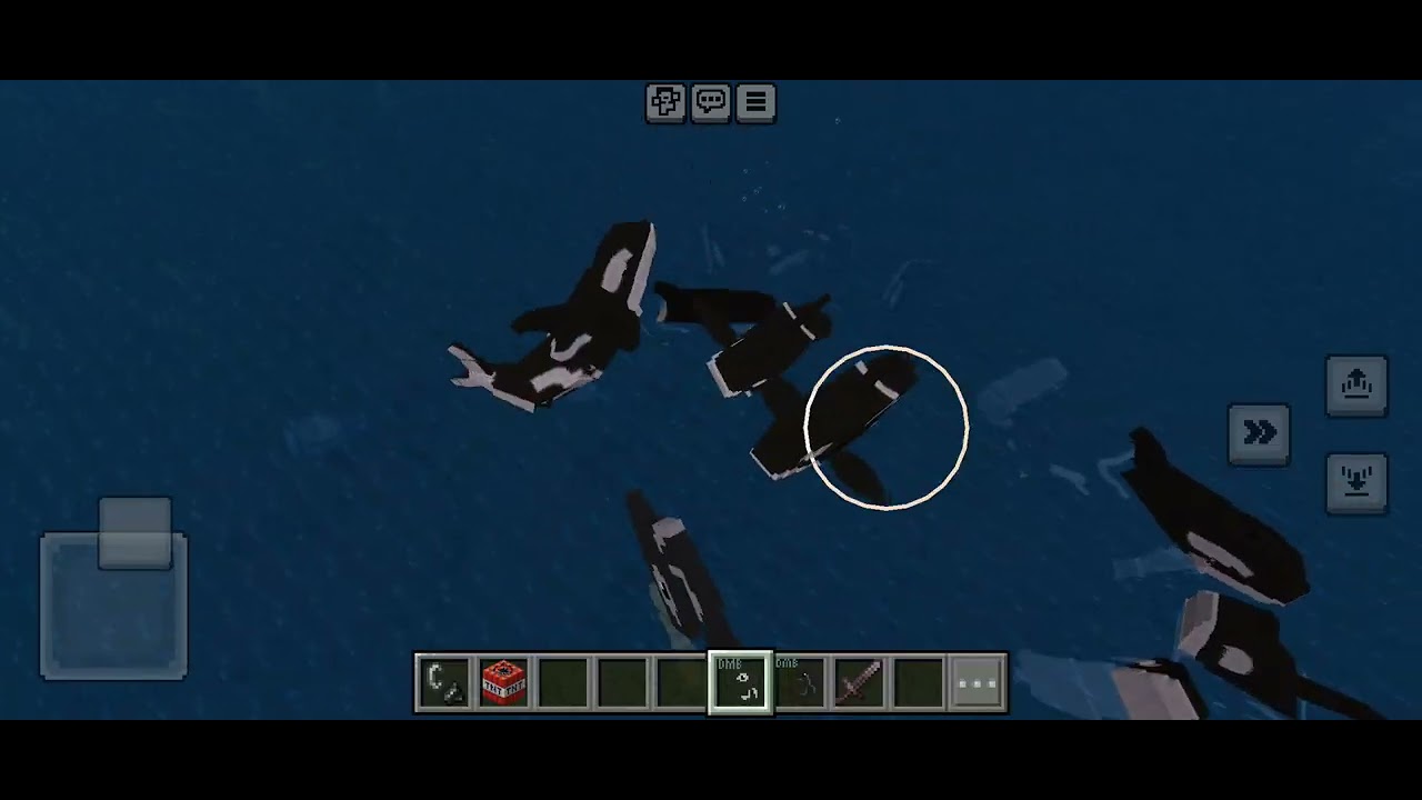 Minecraft All ocean with the killer Whale  🐳🐋🐋🐋🐳🐳#minecraft #trending #gaming #youtube #viral 