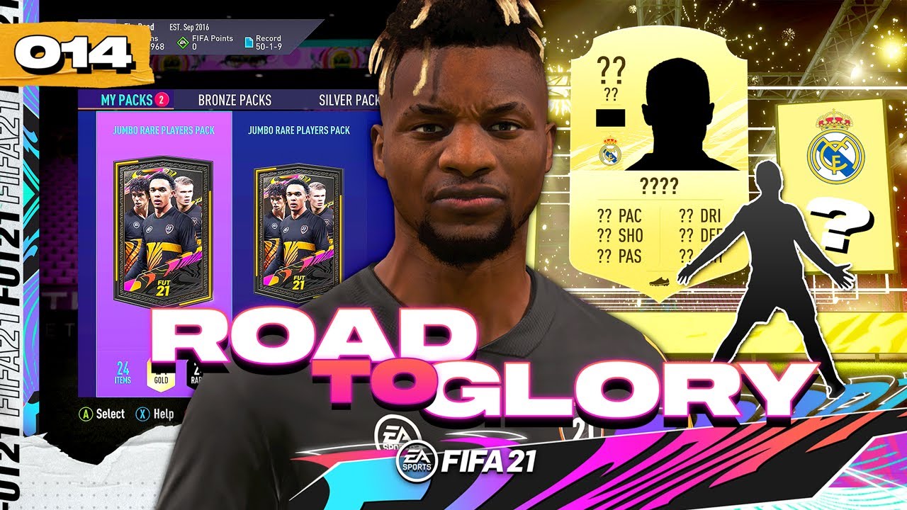 FIFA 21 ROAD TO GLORY #14 - 2x FREE 100K PACKS!!