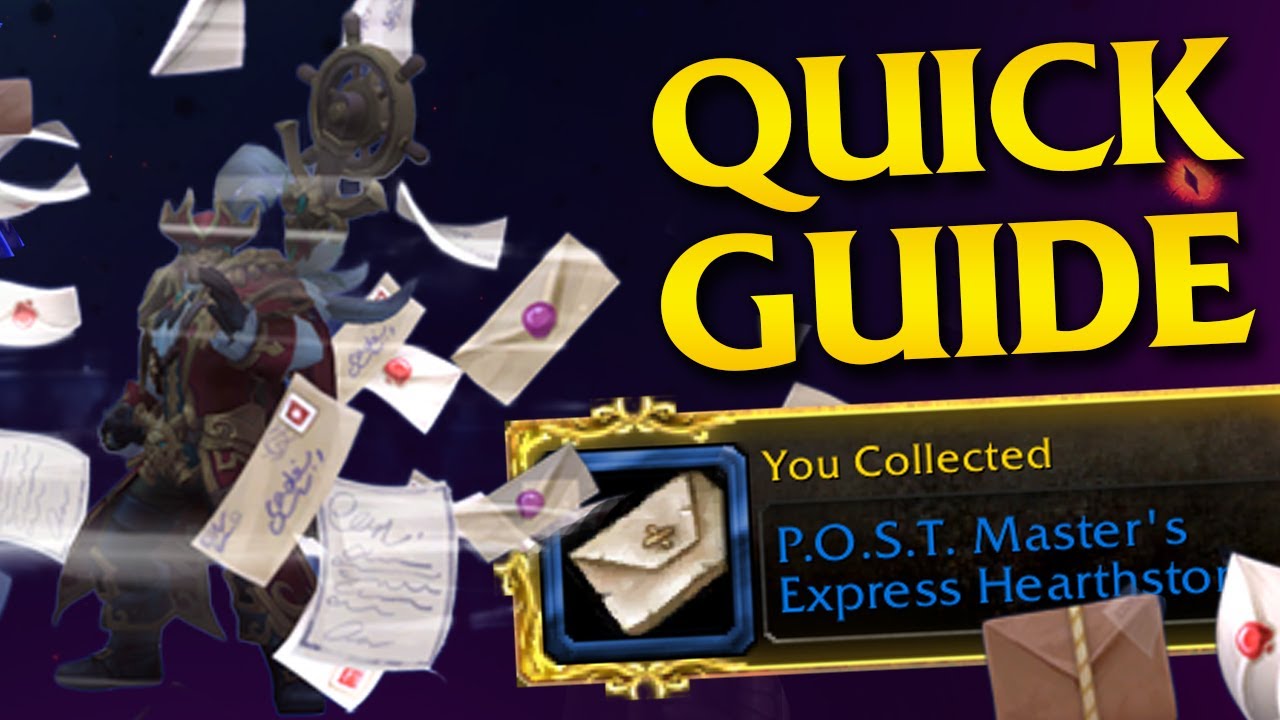 P.O.S.T Master's Express Heartstone Toy Guide in Patch 11.2
