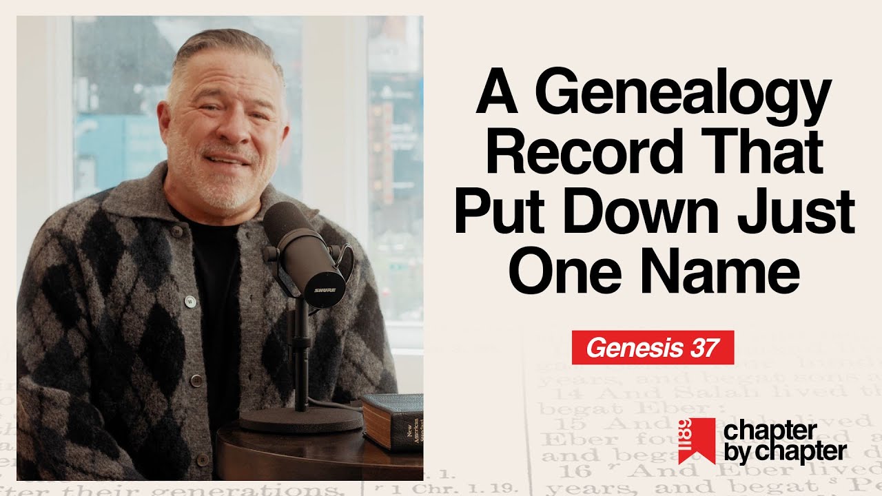 Genesis 37: A Genealogy Record That Put Down Just One Name