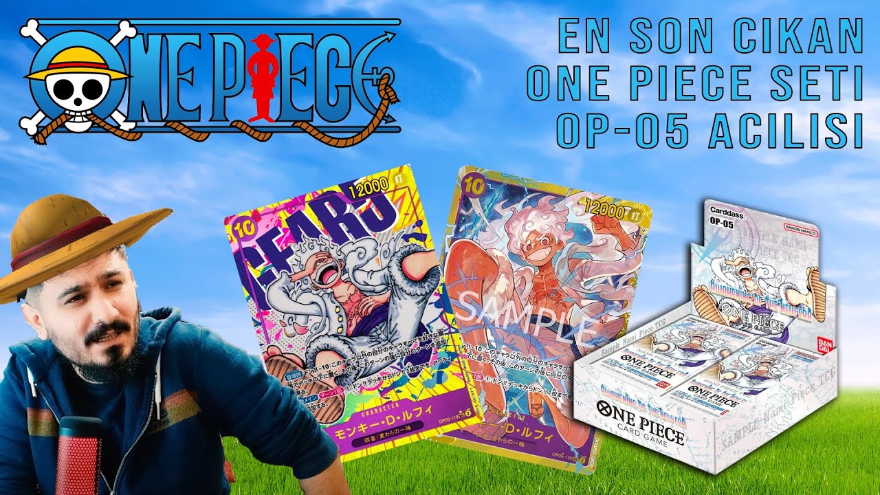 One Piece Awakening of The New Era Kutu Açılışı - En son çıkan OP-05 Seti - Yine şanslıyız 🎄🎄
