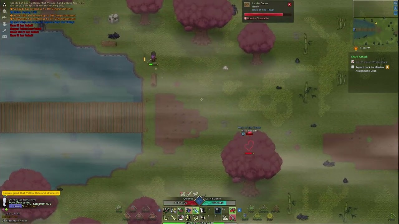 Nin Online PvP ~ AFK WM Comeback