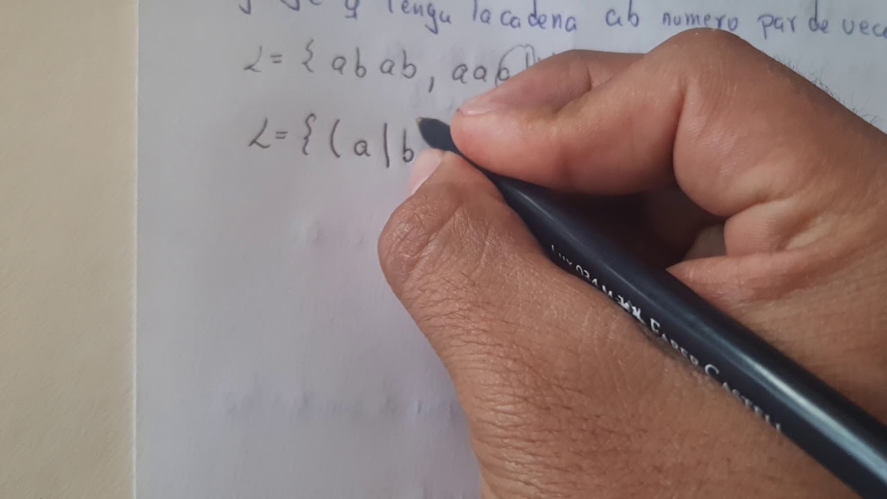 expresiones regulares, ejemplo de ejercicio