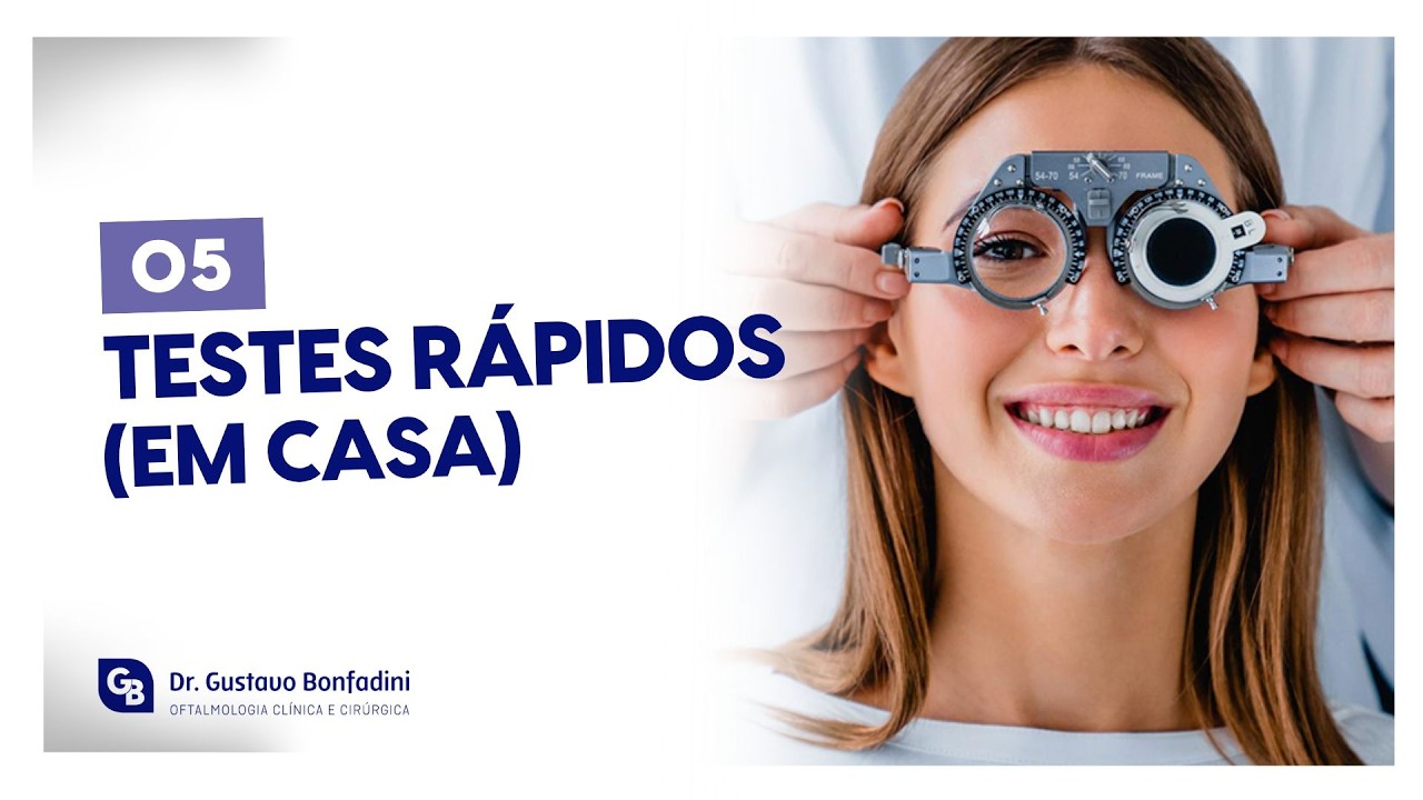 COMO SABER SE PRECISO DE ÓCULOS? FAÇA ESTES 5 TESTES SIMPLES AGORA.