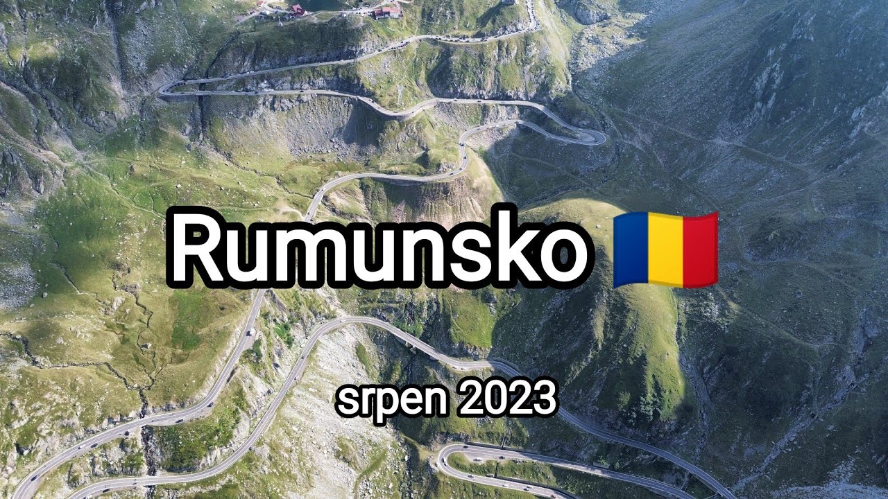 Rumunsko z dronu a z motorky 2023