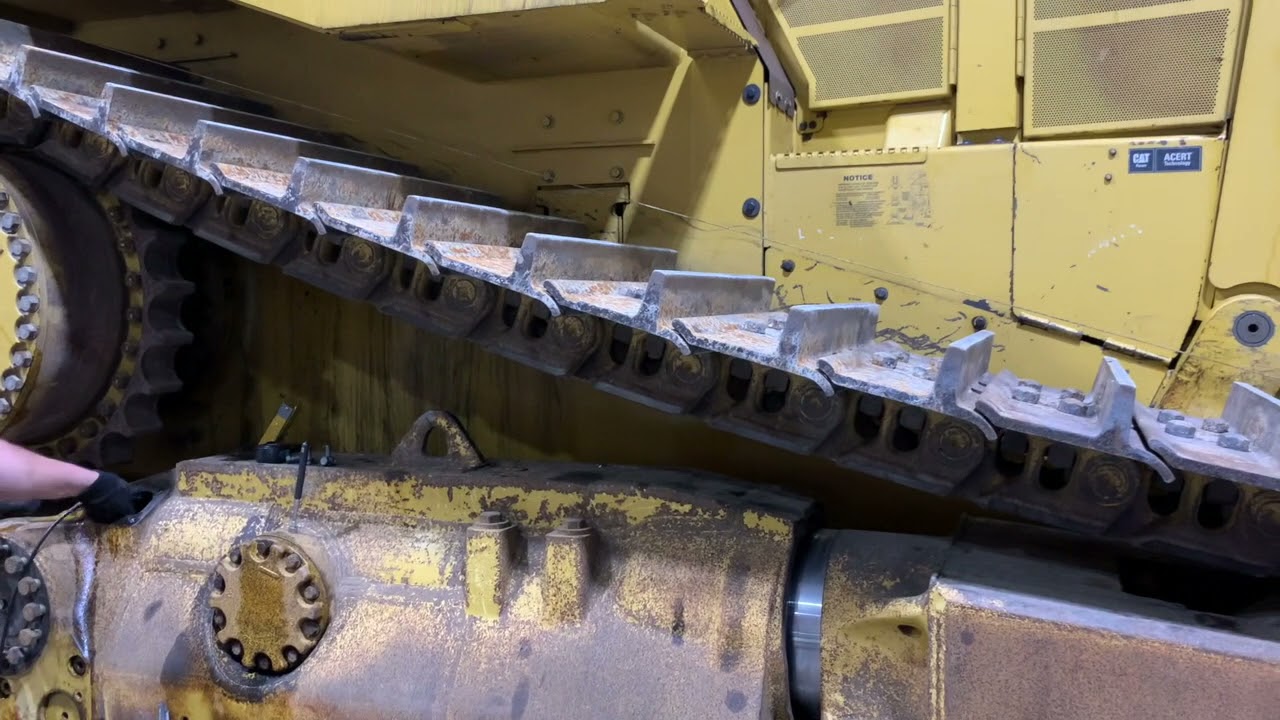 Adjusting Track Slack on a D10T