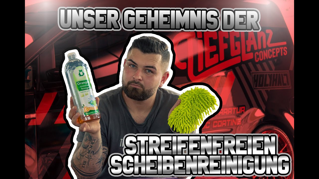 Unser Geheimnis & Quick Tipp für streifenfreie Scheiben | Tiefglanz Concepts