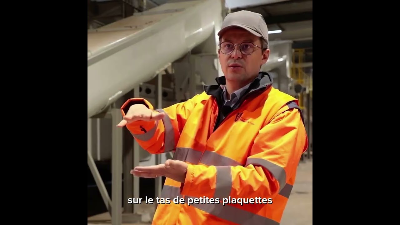 Les pellets sortent du bois à Chaulnes