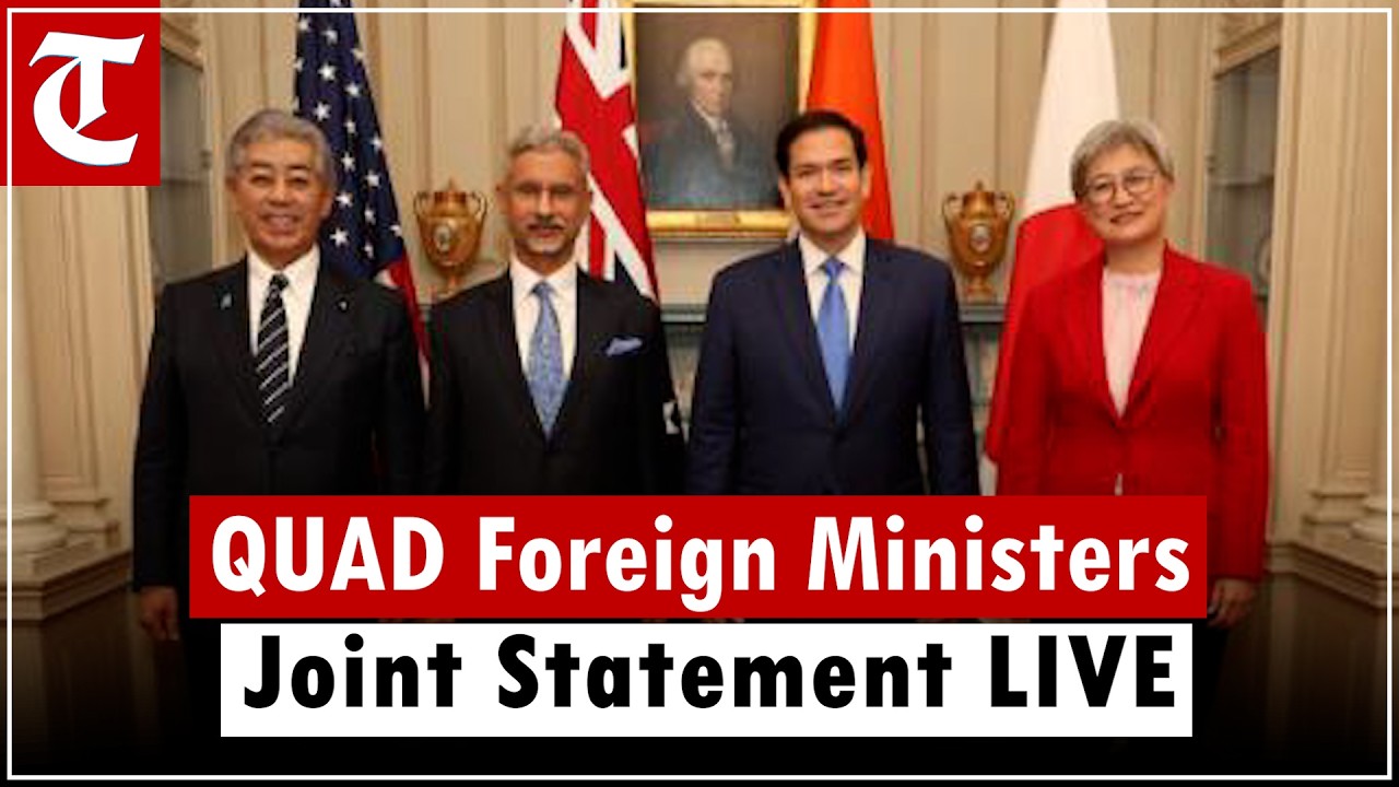 WATCH LIVE: Quad Foreign Ministers joint press statement | India | USA | Japan | Australia