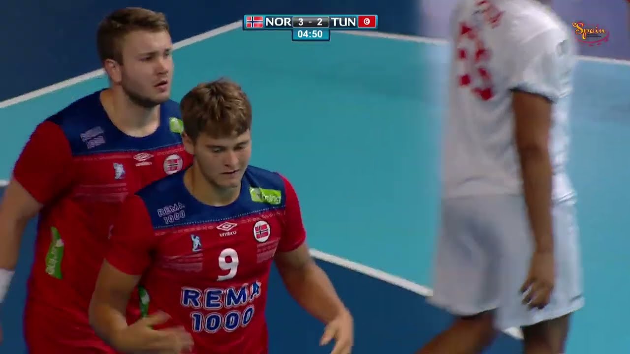 2019 Men’s Junior World Championship, Placement Round - Norway vs Tunisia