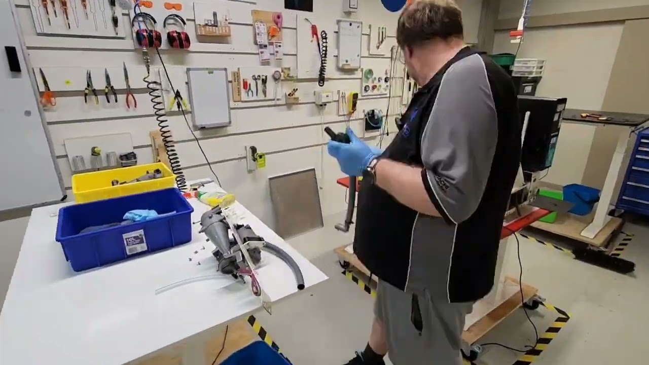 servicing a cattani amalgam separator time lapse