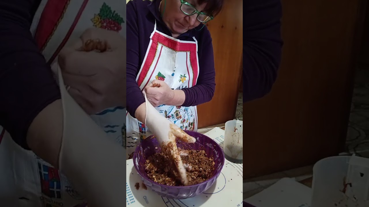 Pane di sapa con mandorle, uvetta 🤩🤩🤩ricetta sarda