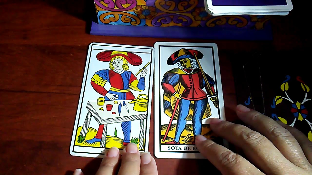 COMBINACION MAGO - ESPADAS CURSO TAROT DE MARSELLA