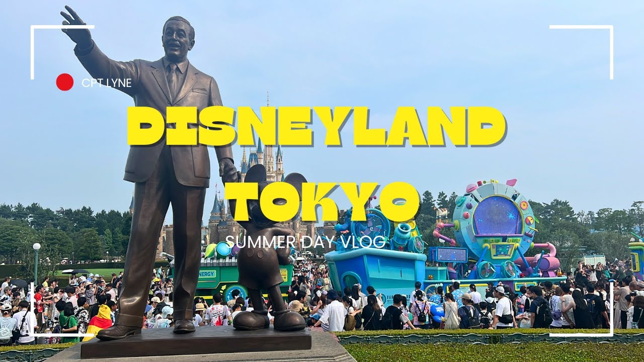 Summer Day At Disneyland Tokyo, Japan // Travel Vlog