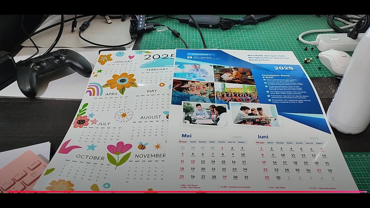 PRINTER EPSON L18050, CETAK KALENDER A3, HASILNYA MANTAP