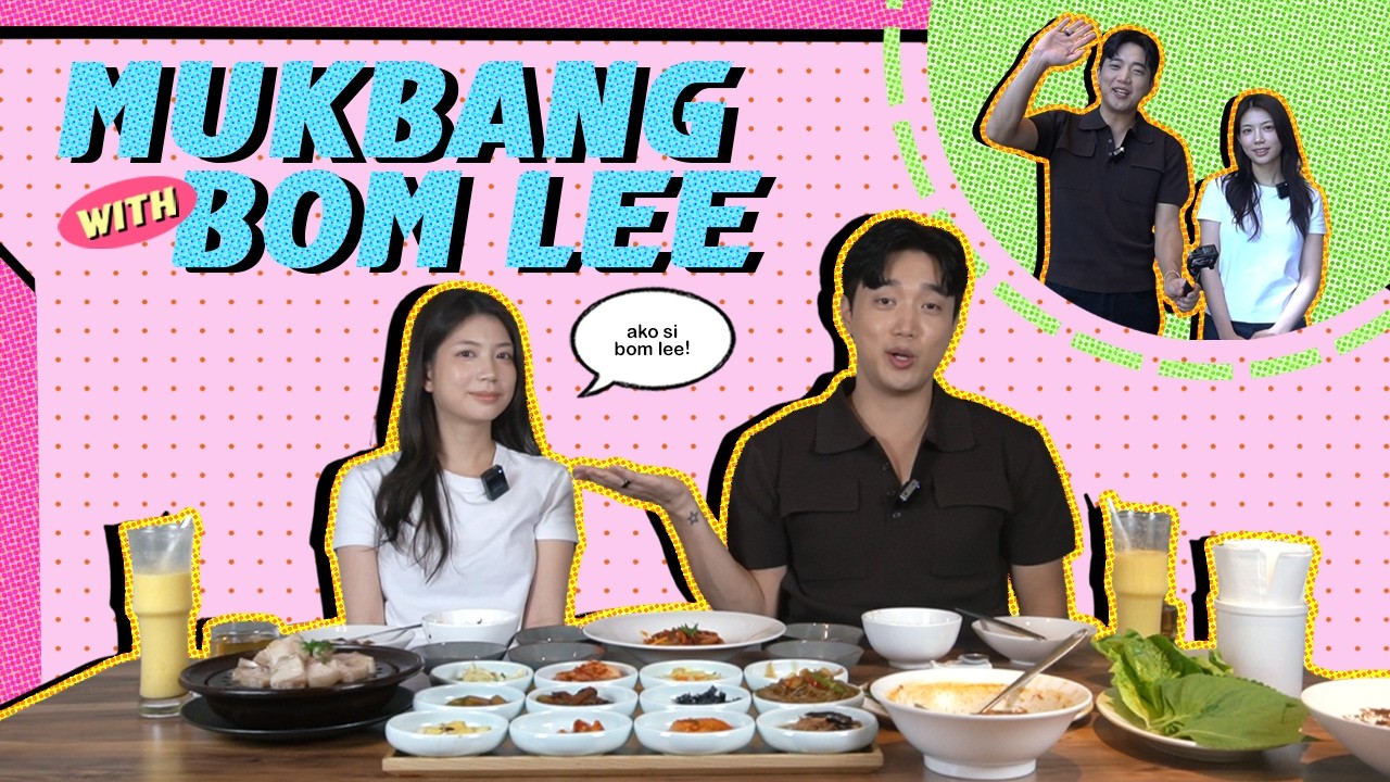 Get to Know My New Korean Friend, Bom Lee! (Paldo Mukbang) | Ryan Bang