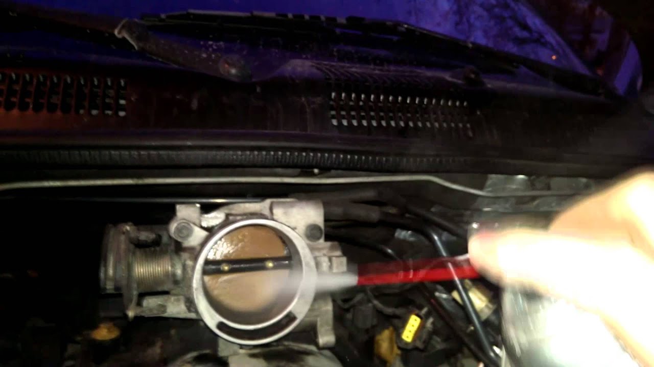99-04 Jeep Grand Cherokee: how to clean the throttle body and IDLE air control valve