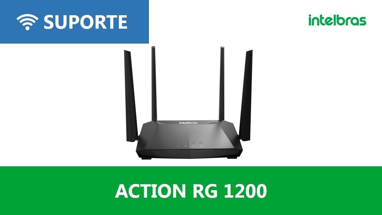Como configurar o acesso à internet do roteador Gigabit ACtion RG 1200 - i3270