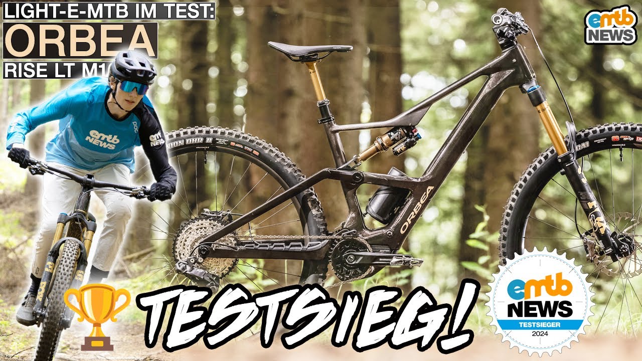 🏆 TESTSIEG: ORBEA RISE LT! Bestes Light-E-MTB im Vergleichstest.🎉