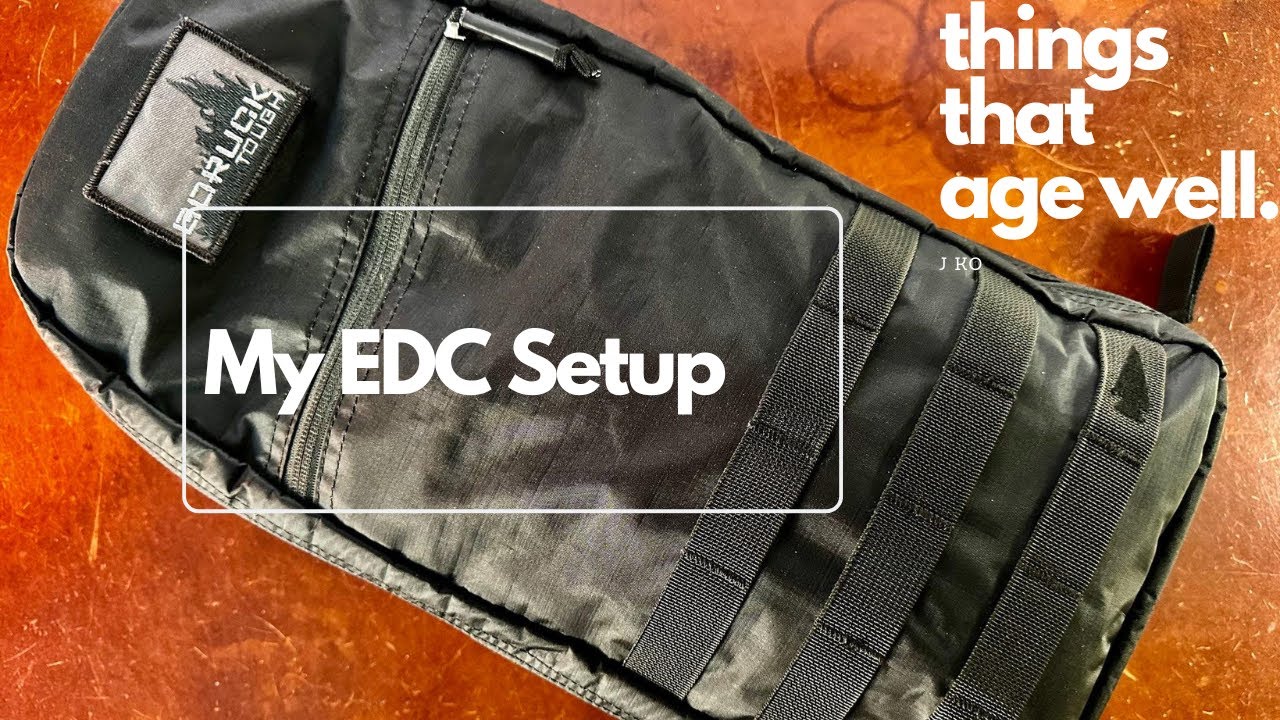 My EDC Setup - Goruck Dyneema Bullet, Evergoods CAP1 & more