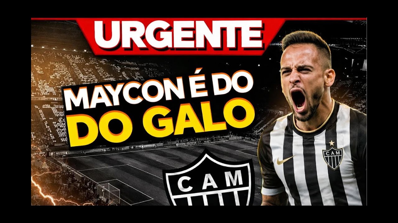 É DO GALO, ex jogador do Corínthians Maycon acerta com Atlético mineiro. #galo#futebol#Arenamrv