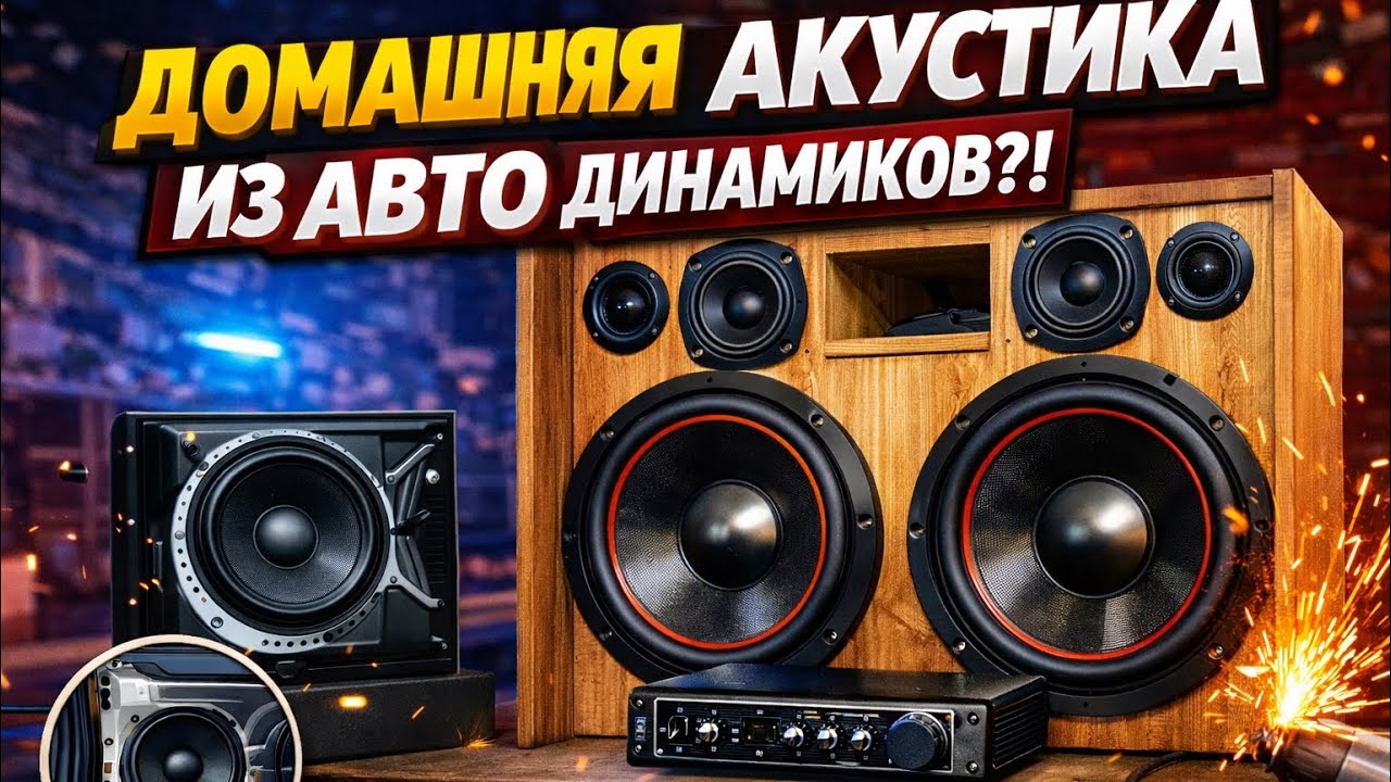 СОЗДАНИЕ АКУСТИКИ С НУЛЯ / ЛУЧШЕ МАГАЗИННОЙ?