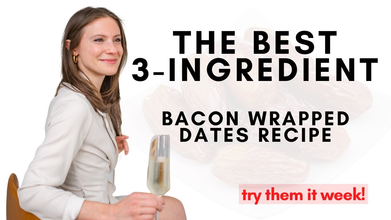 The Best 3-Ingredient Bacon Wrapped Dates Recipe