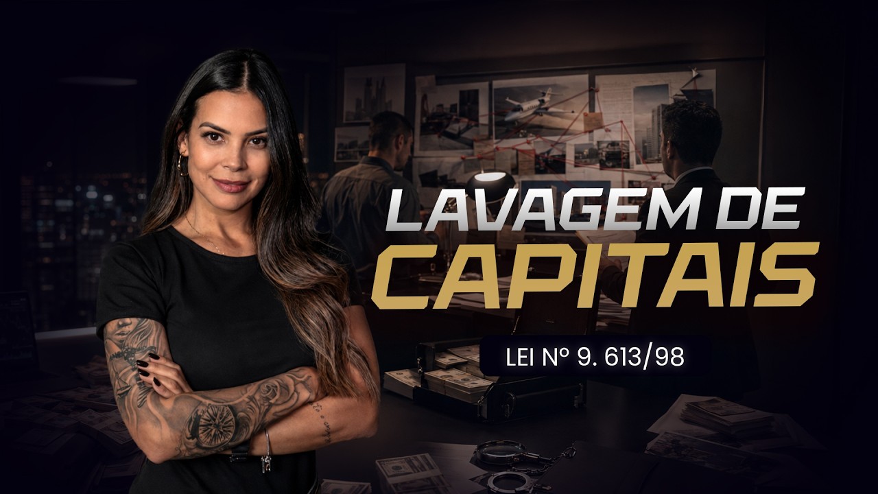 LEI ESQUEMATIZADA - LEI DAS LAVAGEM DE CAPITAIS  (LEI Nº9. 613 DE 1998)