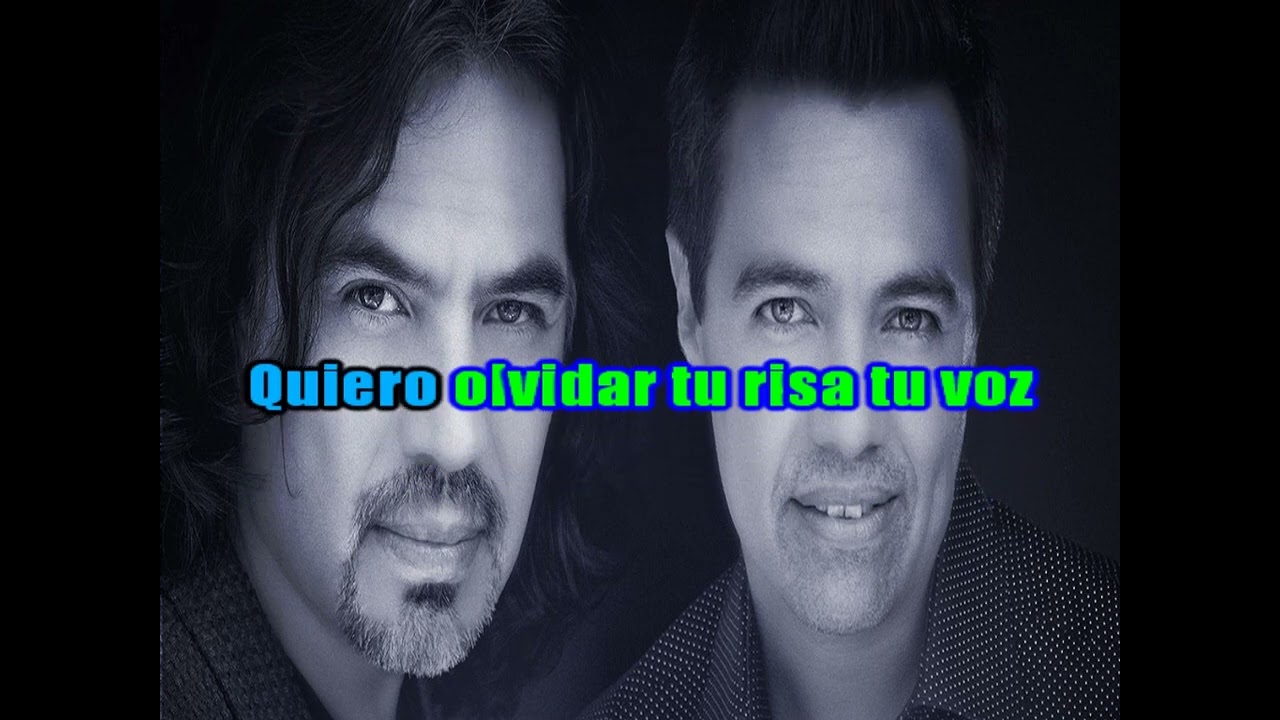 los temerarios COMO TU karaoke