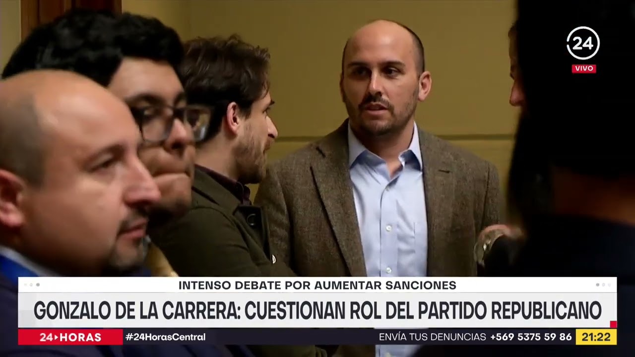 Gonzalo De la Carrera: cuestionan rol del Partido Republicano | 24 Horas TVN Chile