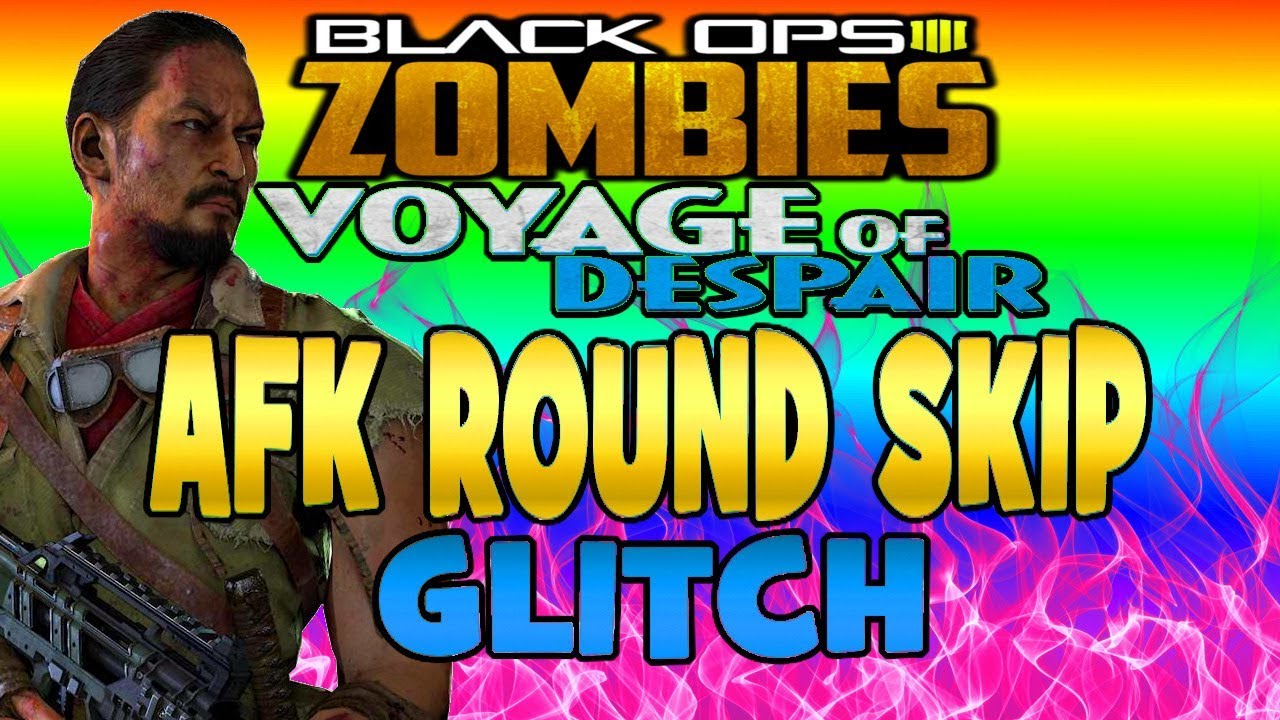Black Ops 4 Zombies VOYAGE OF DESPAIR AFK ROUND SKIP GLITCH (SOLO) - NEW BO4 Zombies Glitches