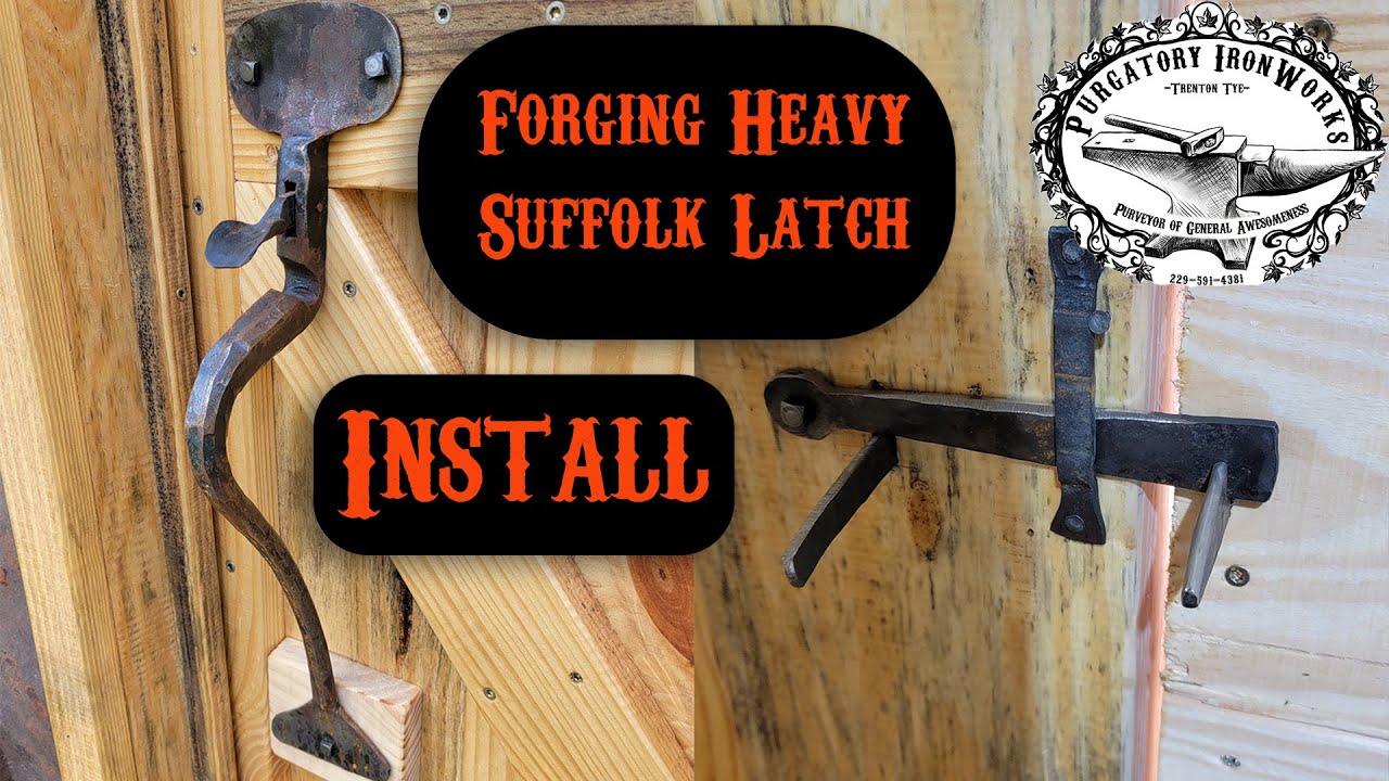 Установка защелки Suffolk