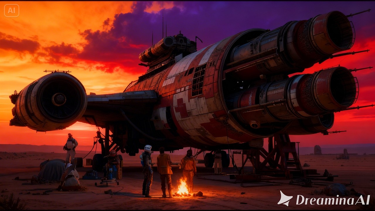 A Neglected Ship Cast Aside by All, Restored by a Human Mechanic Into the HFY | Sci-Fi HFY Stories