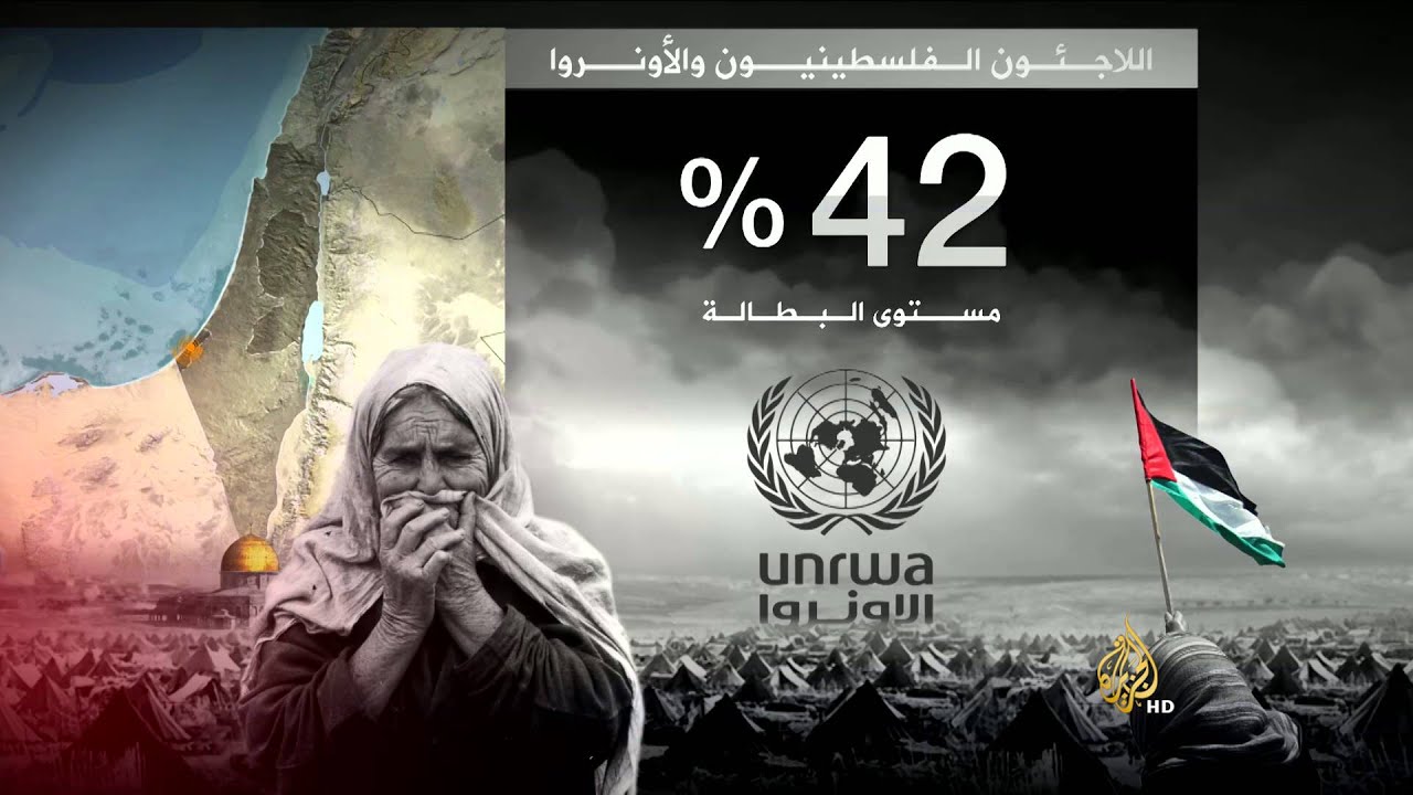 الأونروا واللاجئون الفلسطينيون