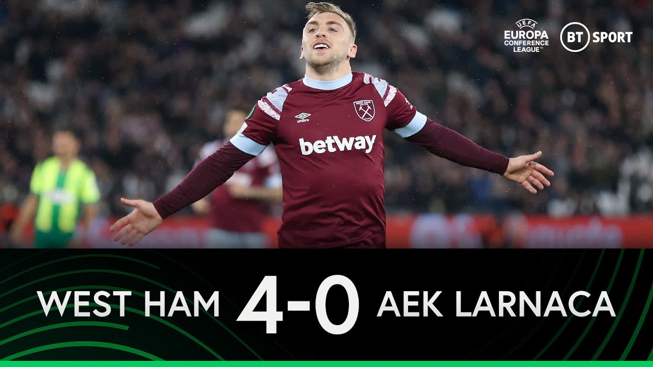 West Ham vs AEK Larnaca (4-0) | Bowen Brace As Hammers Breeze Through | Conference League Highlights