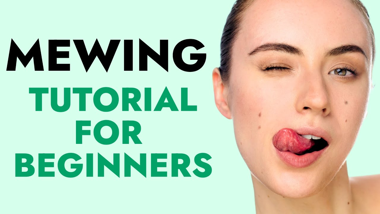 Mewing Beginner Tutorial For Sharper Jawline