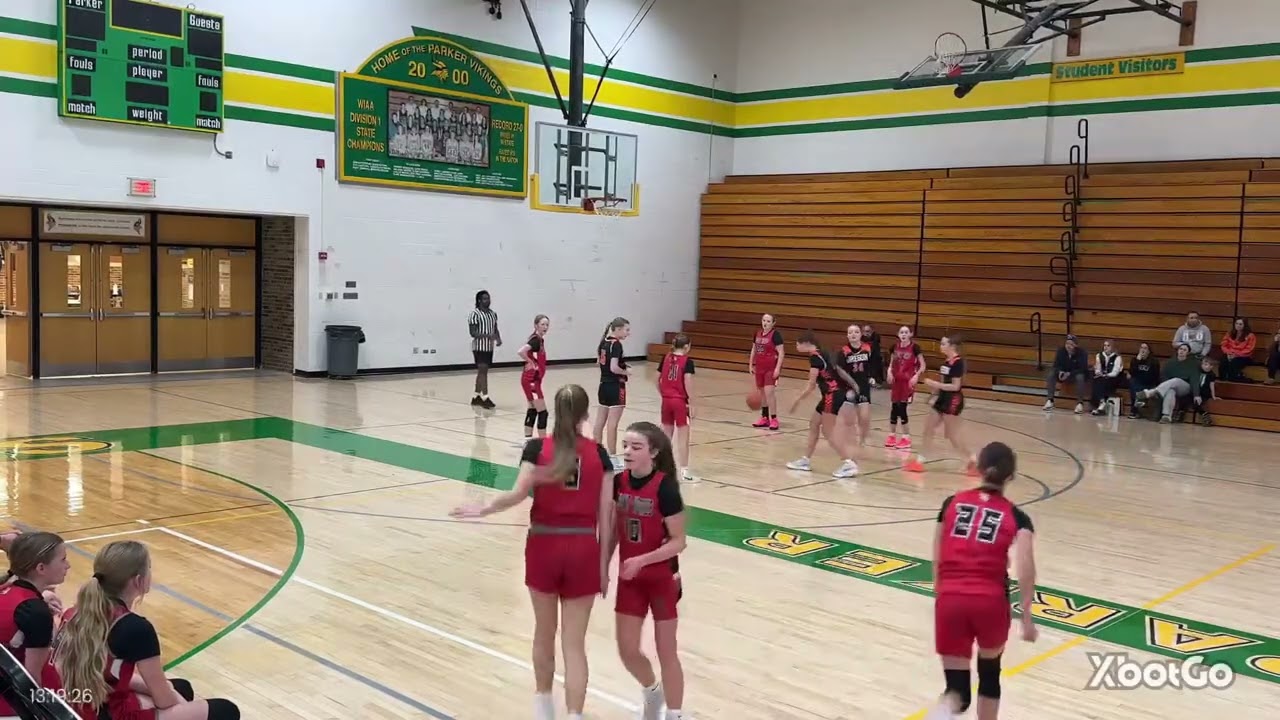 MH 6th Girls vs Oregon 1st Half 012426
