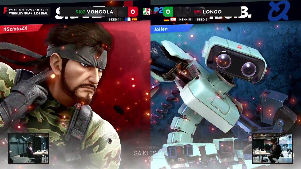 NRW Cup - Rise of Germany - Vongola(Snake) vs. Longo(R.O.B.) - Winners Top 24 - SSBU