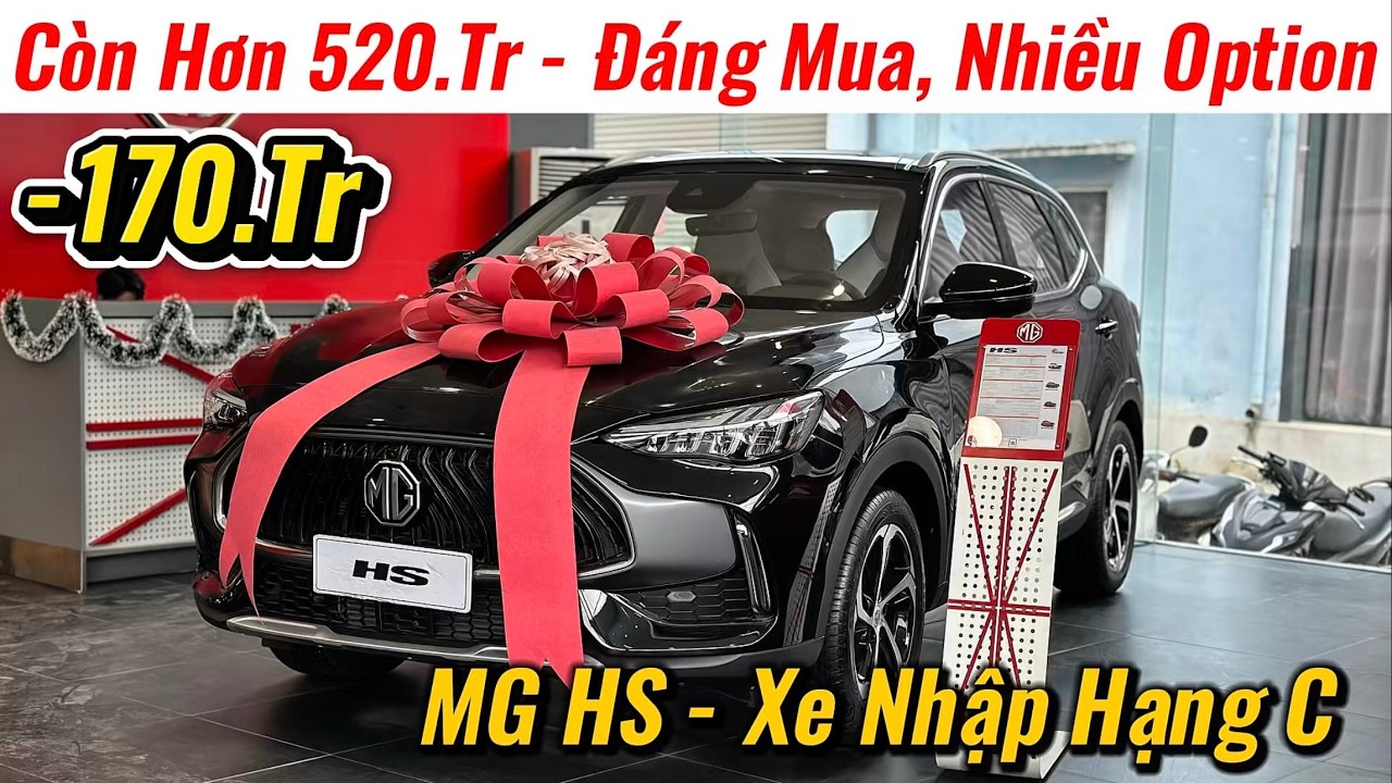 ✅Giá Khuyến Mại MG HS Giảm Sâu | Xe Nhập Hạng C Rộng Rãi Giá Rẻ Nhiều Option | Giá Xe Việt