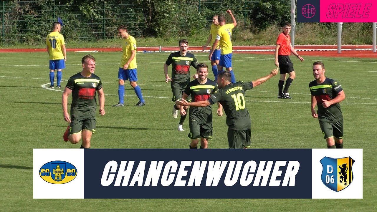 Gäste bejubeln Elfer-Killer Beulke | SG Taucha - FV Dresden Laubegast (Sachsenliga)