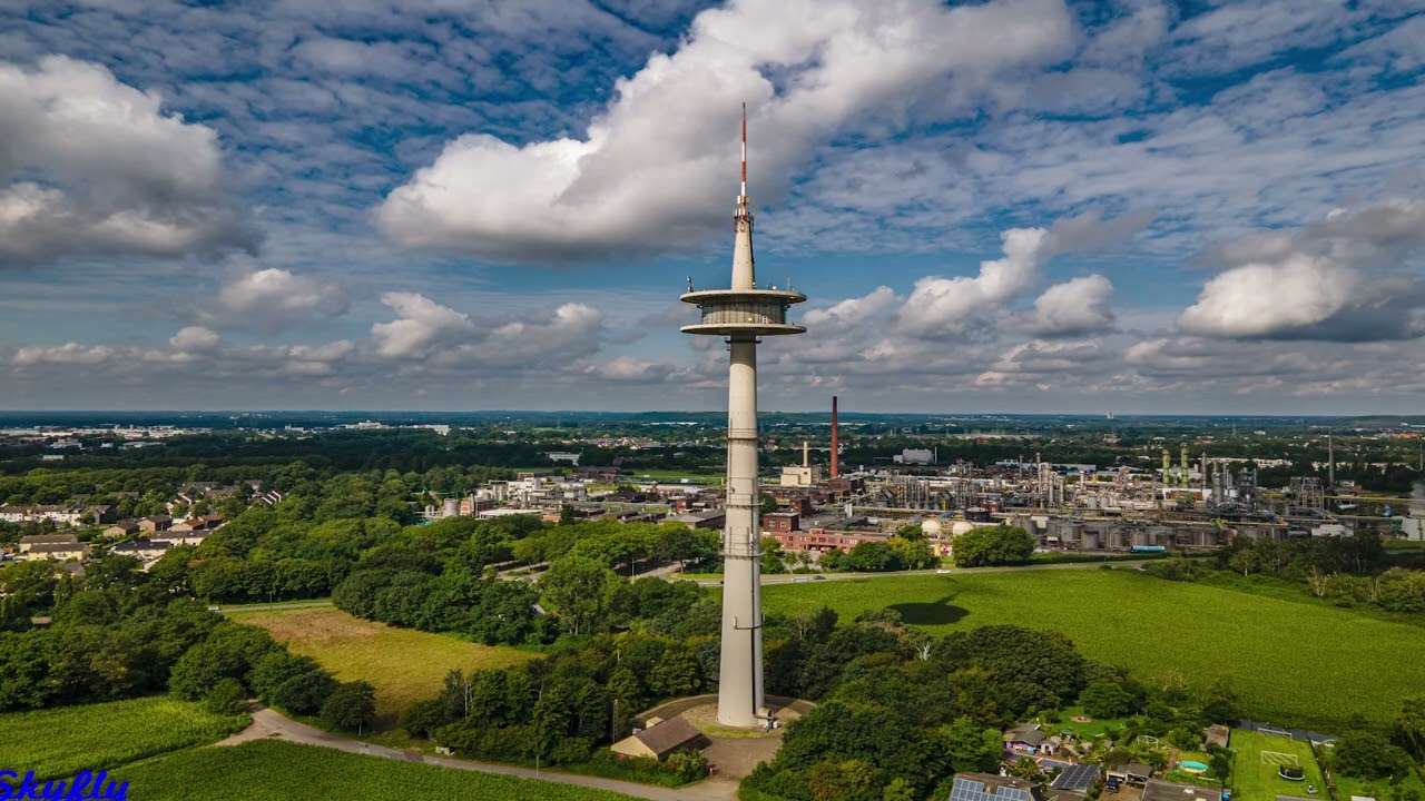 Rund um die beiden Windräder, Moers Repelen